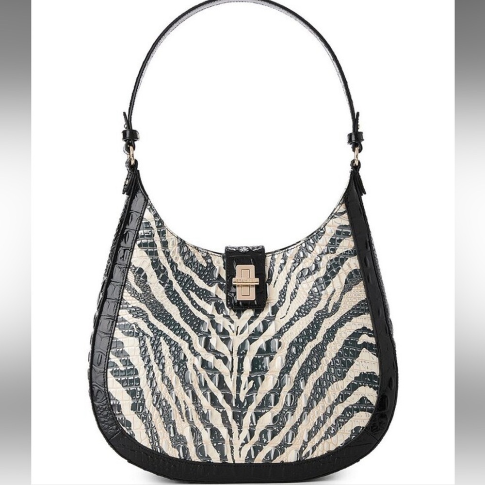 Brahmin Fallon Everlasting Encore Genuine Leather Hobo Bag